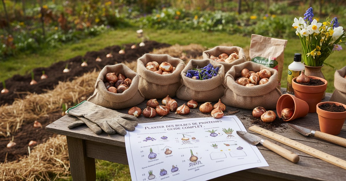 Planter des bulbes de printemps : guide complet