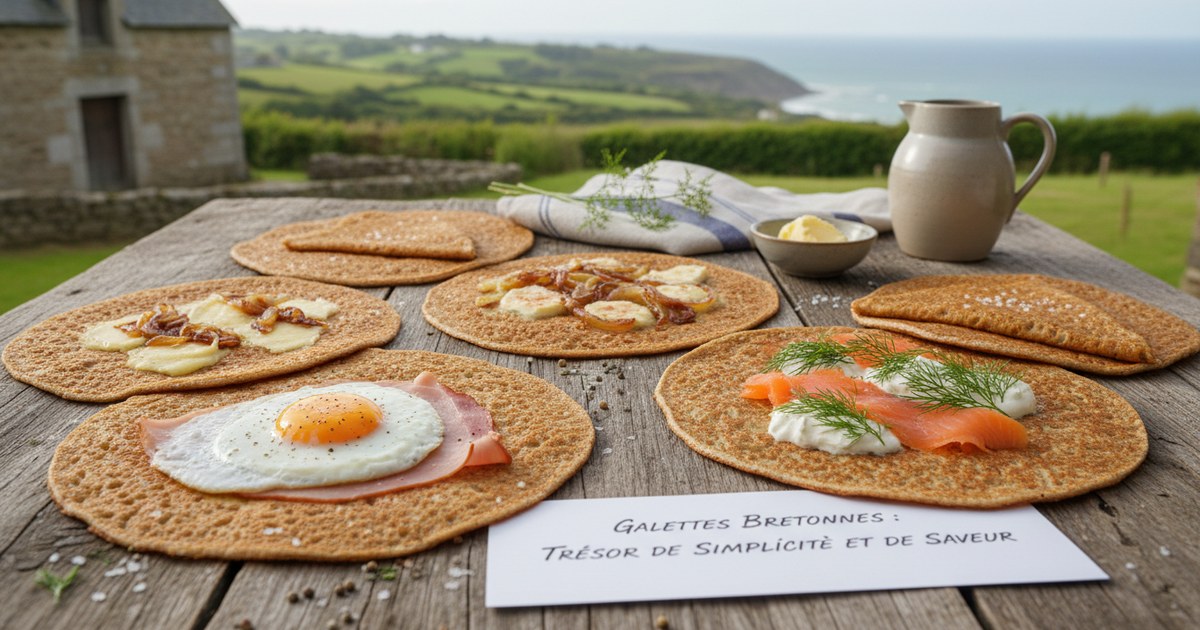 Les galettes bretonnes : un trésor de simplicité et de saveur