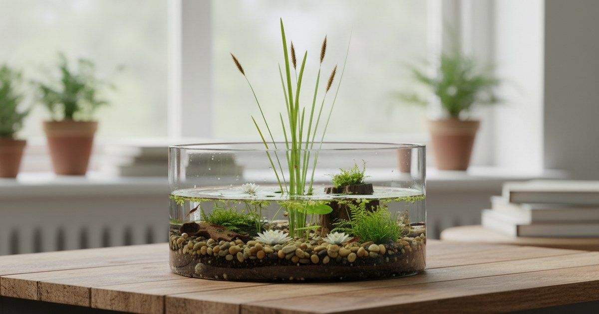 Créer sa roselière miniature : un écosystème aquatique chez soi