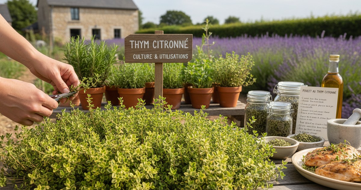 Le thym citronné : culture et utilisations au quotidien